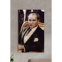 Doğal Taş Tablo - Atatürk Tablosu - Duvar Dekoru 30x50cm