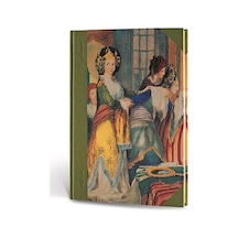 Osmanlı Kaftan Journal Çizgili Sultan Yeşil