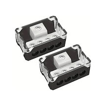 Cordial 2 Adet Ağır Hizmet 4 Yollu Araç Ses Topraklama Dağıtım Bloku 024 Giriş 4810 Çıkış Amplifikatör Güç Splitter