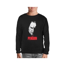 The Penguin Siyah Çocuk Sweatshirt 001