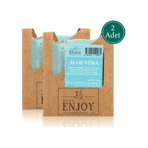 Suds Enjoy Doğal Aloe Vera El Yapımı Yüz Saç ve Vücut Sabunu 2 x 100 G