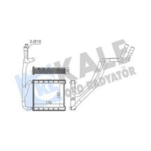 Kale 357330 Kalorifer Radyatörü - Ford Fiesta H1b118b539aa - 2092409 - H1bh18b539aa