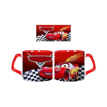 Arabalar Şimşek Mcqueen Kupa Bardak Tek Adet 030 Çok Renkli