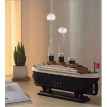 Titanic Gemi Hava Nemlendirici Işıklı Fonksiyonlu Buhar Makinesi Kumandalı