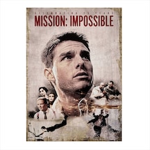 Mission Impossible Dekoratif Mdf Tablo (497594038)