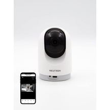 360 Derece Dönebilen 3 Mp Kızılötesi Gece Görüşlü Ip Wifi Ev Güvenlik Kamerası Hd 1080p Ntl-ıp05-3mp