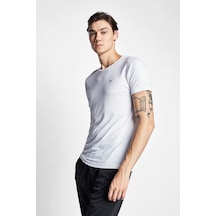 Lescon Beyaz Erkek Kısa Kollu T-Shirt 23S-1294-23N