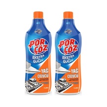Porçöz Ekstra Güçlü Yağ Çözücü Çamaşır Suyu Katkılı 2 x 1 L