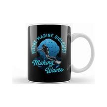 Cute Future Marine Biologist Making Waves Pun Kupa Bardak Porselen Karışık