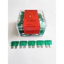 Replax 30 Amper Yassı Bıçak Sigorta 100'lü Paket