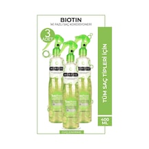 Morfose Biotin Sıvı Saç Kremi 400 Ml 3 Adet