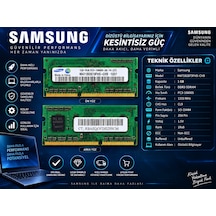 Samsung 1gb Ddr3 1333mhz Pc3-10600s Cl9 204 Pin So-dımm Laptop Ram