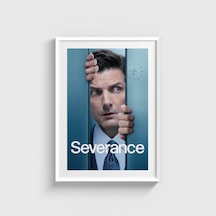 Severance Dizi Posteri Tablo Çerçeveli Poster Duvar Dekorasyonu Beyaz Çerçeveli Tablo Beyaz Çerçeveli Tablo Dn11d533beyaz