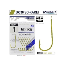 Owner 50036 So- Karei Light Green Olta İğnesi 8