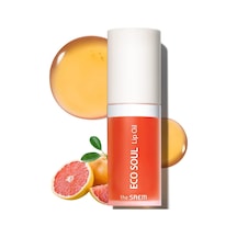 Tr Dolgun Görünüm Sağlayan Nemlendirici Dudak Yağı - Eco Soul Lip Oil - Grapefruit