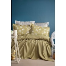 Apricitas Home Bambu Freely Olive Tek Kişilik Pike Set %100 Pamuk