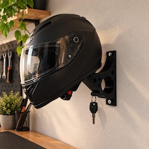 Leaf Creative Plastik Motosiklet Kaskı Duvar Askısı &