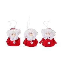 5 Adet Snow Angels Noel Baba 6.5x3x9cm F36-232095a