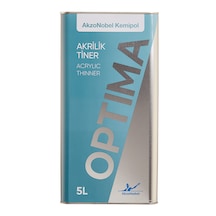 Akzonobel Optima Akrilik Tiner 5 Lt Standart-normal
