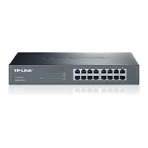 Tp-lınk Tl-sg1016d, 16 Port, Gigabit, Yönetilemez, Metal Kasa, Rackmount Switch
