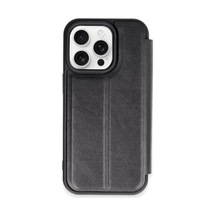Apple Apple Uyumlu iPhone 15 Pro Max Kılıf Flip Cover - Siyah 0.2M-Çok Renkli