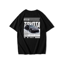Brz Collection Unisex Oversize Toyota Gt86 T-shirt-siyah Siyah