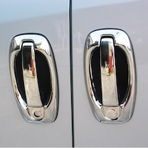 Fiat Doblo Kapı Kolu Çerçevesi Kromu 4 Parça 2010 Sonrası