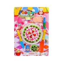 Zn-3098 Kartela Pasta Oyun Seti -nizam Pembe