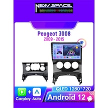 Peugeot 3008-5008 Android 8gb Ram 128gb Rom 8 Çekirdek Multimedya