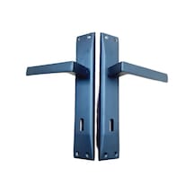 Max Avanti Aynalı Mat Siyah Oda Kapı Kolu Modern Ve Şık Tasarım / 2 Takım