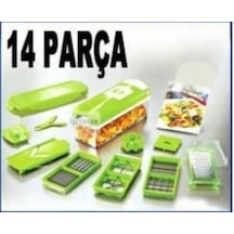 Genius Nicer Dicer Tam Set 14 Parça Nicer Dicer Plus Profesyonel Diğer