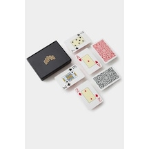 Copag 1546%100 Plastik Oyun Kartları - Poker Boyu, Jumbo Endeks, Mavi & Kırmızı İki Deste