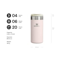The Aerolight Transit Termos 0,35 L Pudra Pembe Çok Renkli