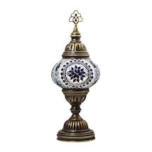 Dekoratif OSMANLI DESENLİ MOZAİK GECE LAMBASI ABAJUR