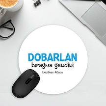 Toparlan Bırakma Kendini İsme Özel Oval Mousepad