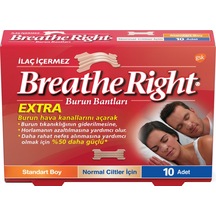 Breathe Right Burun Bandı Extra Standart Boy 10'lu