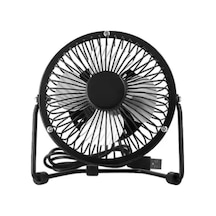 P Masaüstü Metal Mini Fan Vantilatör Usb Girişli /p