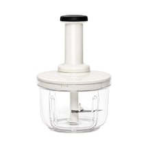Basmalı Rondo Doğrayıcı, 1500 Ml Kapasiteli, Şeffaf Hazne, Paslanmaz Çelik Bıçak, Bpa İçermez,