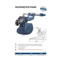 Dasqua Mikrometre Standı 100mm Kadar 7111-1105