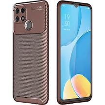 Oppo A15 Kılıf Negro Karbon Dizayn Silikon  (510453156)