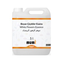 Beyaz Çiçekler Mum Esansı 5 Litre