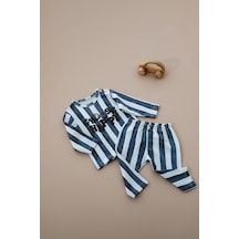 Oh La La Koala Choose Happy Comfort Sleep Serisi Alt Üst Takım Mavi