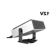 Moly 12v Araç Isıtıcı Soğutucu Fan, Hızlı Buhar Ve Don Giderici, 180 Derece Açılımlı, Kaliteli Alloy+abs