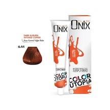 Tüp Saç Boyası 60 Ml Profesyonel Boya - 6/44 Koyu Kumral Yoğun Bakir