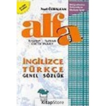 Alfa Genel Sözlük Ingilizce-Türkçe 63.000 Kelimelik