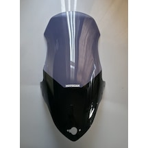 Motocam Kymco Downtown 300i Ön Cam 2009-2017 Model 78cm Füme Renkli 4mm Uzun