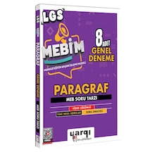 Yargı Ders Arkadaşım 8.sınıf Lgs Mebim Paragraf 8 Adet Genel Deneme