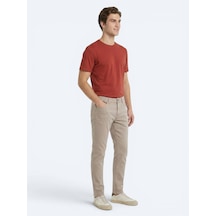 Kip Kiremit Düz T-shirt