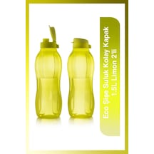 Eco Şişe Kolay Kapak 2'li Suluk Ve Matara Limon 1.5lt Sarı