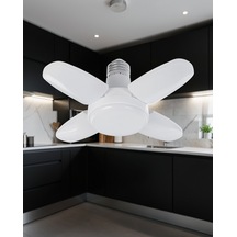 Katlanabilir 4 Kollu Led Ampül 6000 Lumen